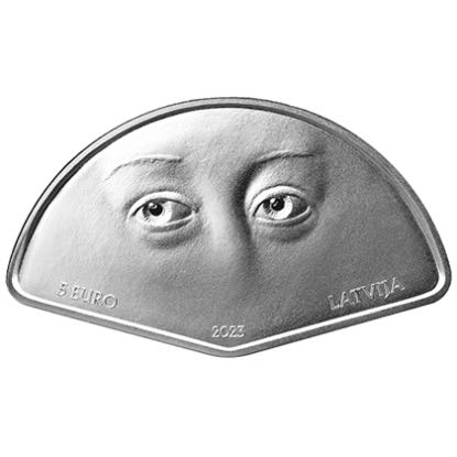 Gaismas staru vēdeklis  coin collectible - Main Image 2