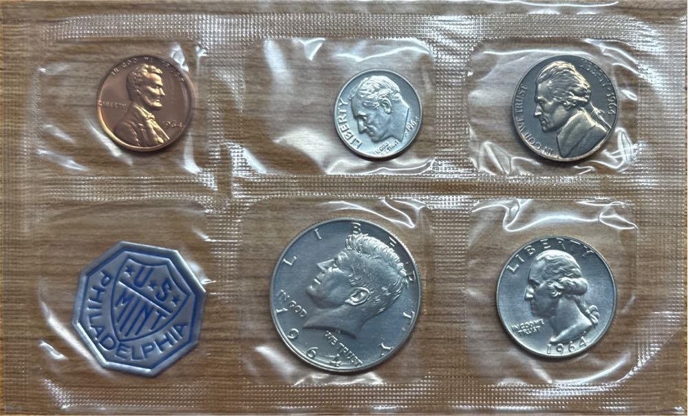 1964 Silver Proof Set  coin collectible - Main Image 2