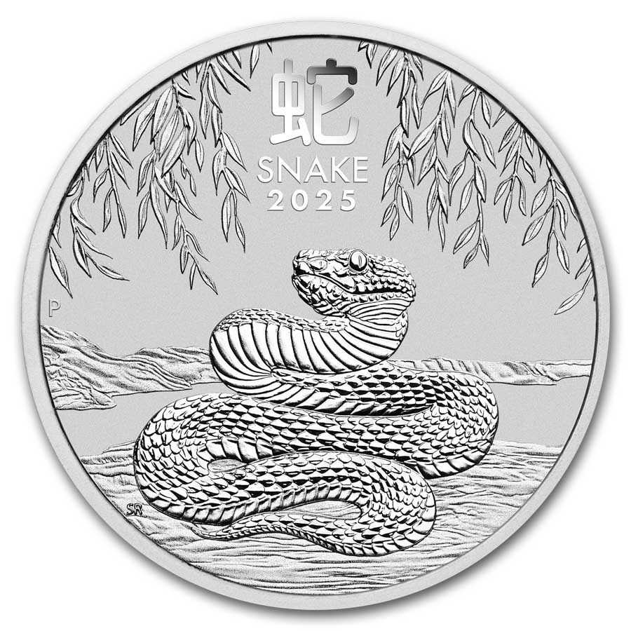Lunar Series III 2025 Year of the Snake 1/2oz  coin collectible - Main Image 3