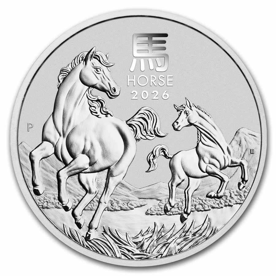 Lunar Series III 2026 Year of the Horse 1/2oz Coloured PNC  coin collectible - Main Image 3
