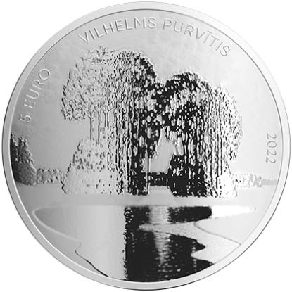 Vilhelms Purvītis  coin collectible - Main Image 2