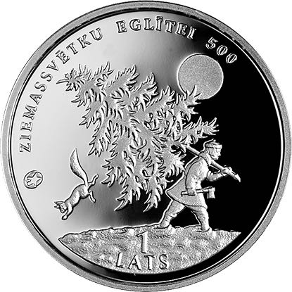 Ziemassvētku eglīte  coin collectible - Main Image 1