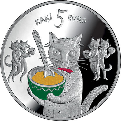 Pieci kaķi  coin collectible - Main Image 2