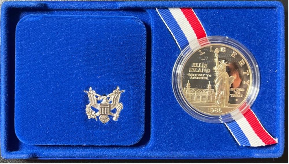 1986 Liberty Silver Dollar  coin collectible - Main Image 2