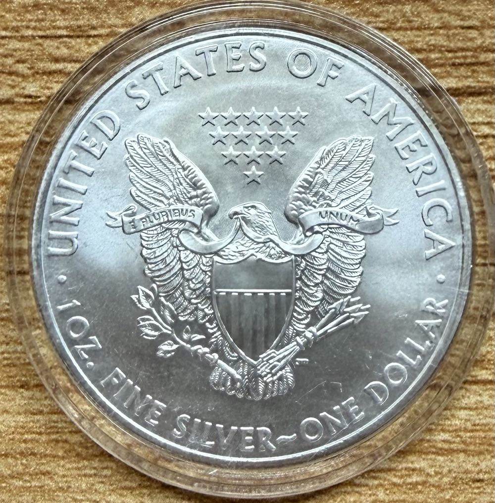 Abe Lincoln Silver Eagle  coin collectible - Main Image 2