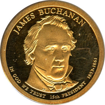 Dollar James Buchanan  coin collectible - Main Image 2