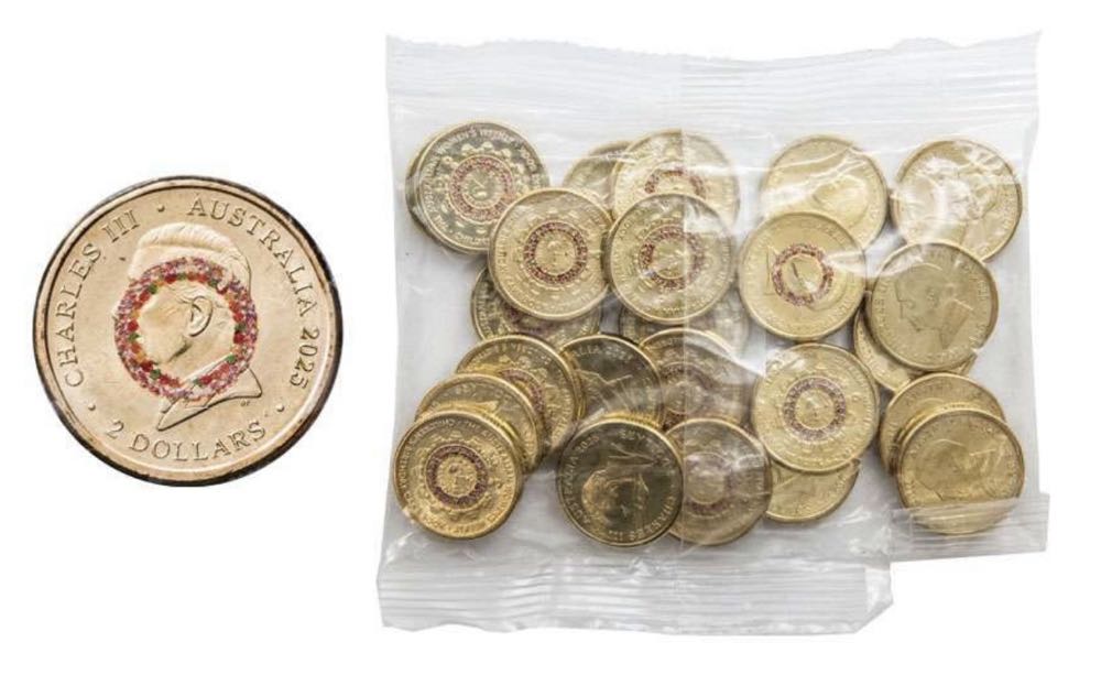 2025 $2 Birthday Cake - BULLSEYE ERROR  coin collectible - Main Image 2