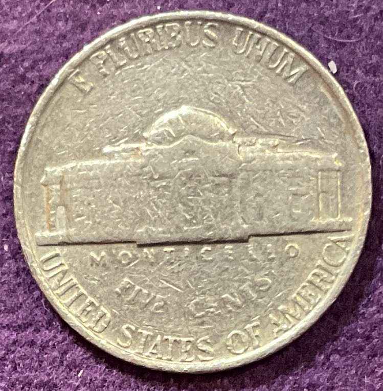 Nickel Jefferson P 1981 2  coin collectible - Main Image 2