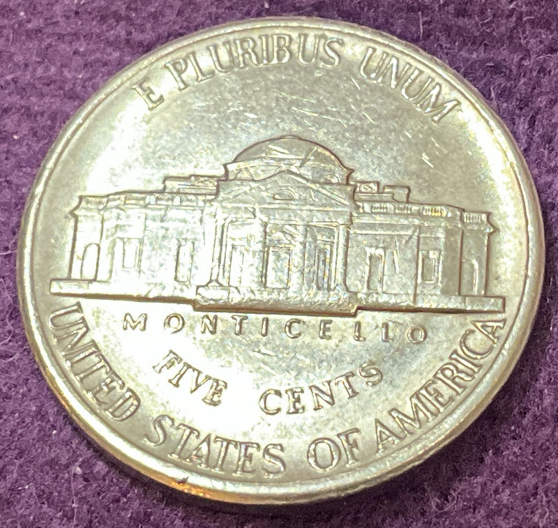 Nickel Jefferson D 1983 7  coin collectible - Main Image 2