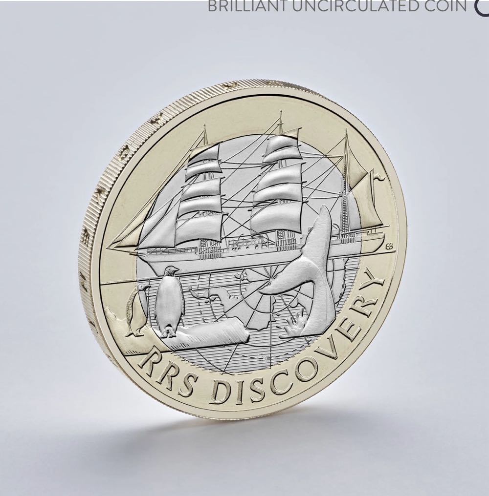 RRS Discovery  coin collectible [Barcode 5026177764915] - Main Image 2