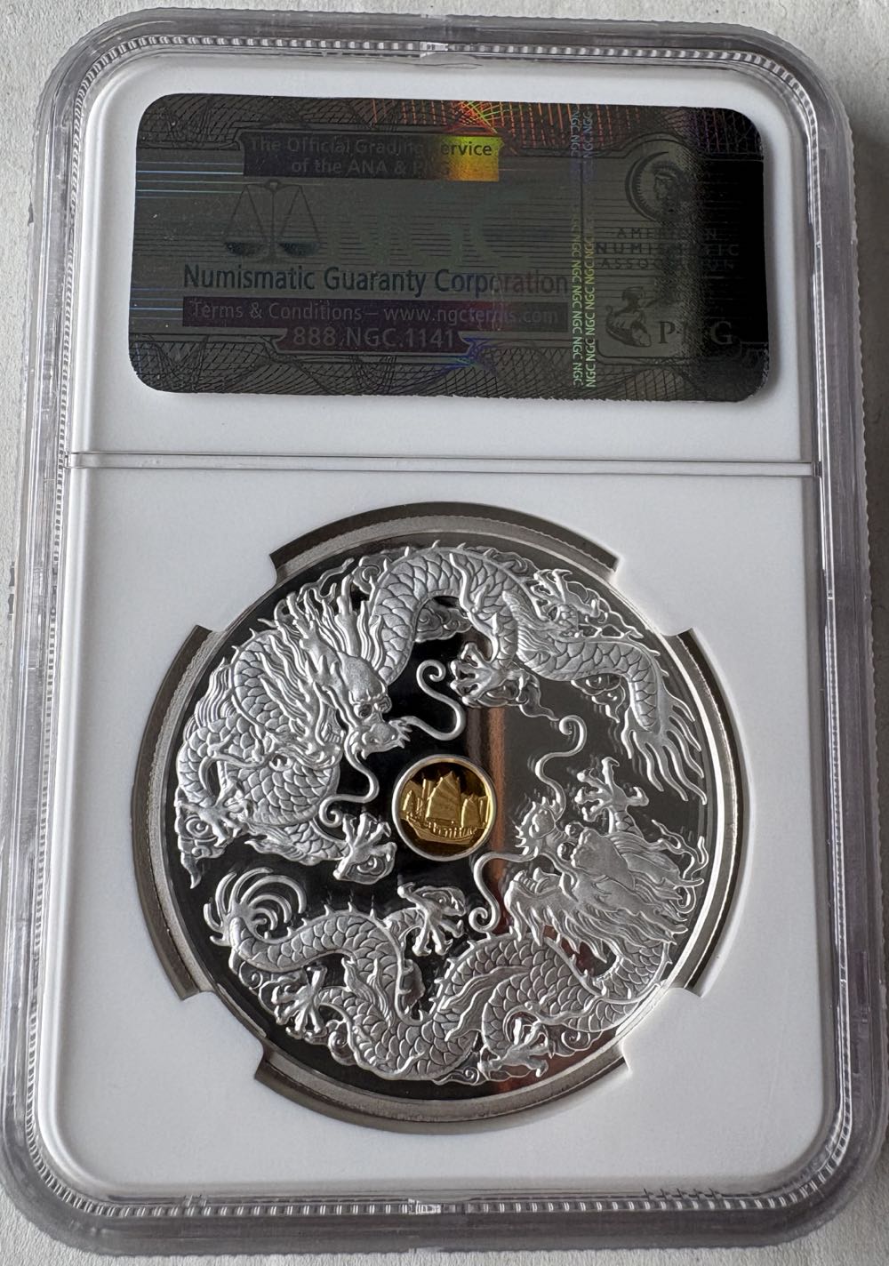 2014 Hong Kong Expo Bi-Met Medal  coin collectible - Main Image 2