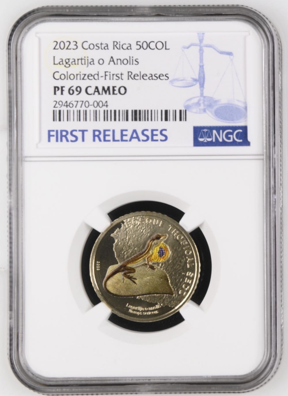 $2 (2025) Coloured Silver 30th Anniversary Coloured Torres Strait Islander Flag