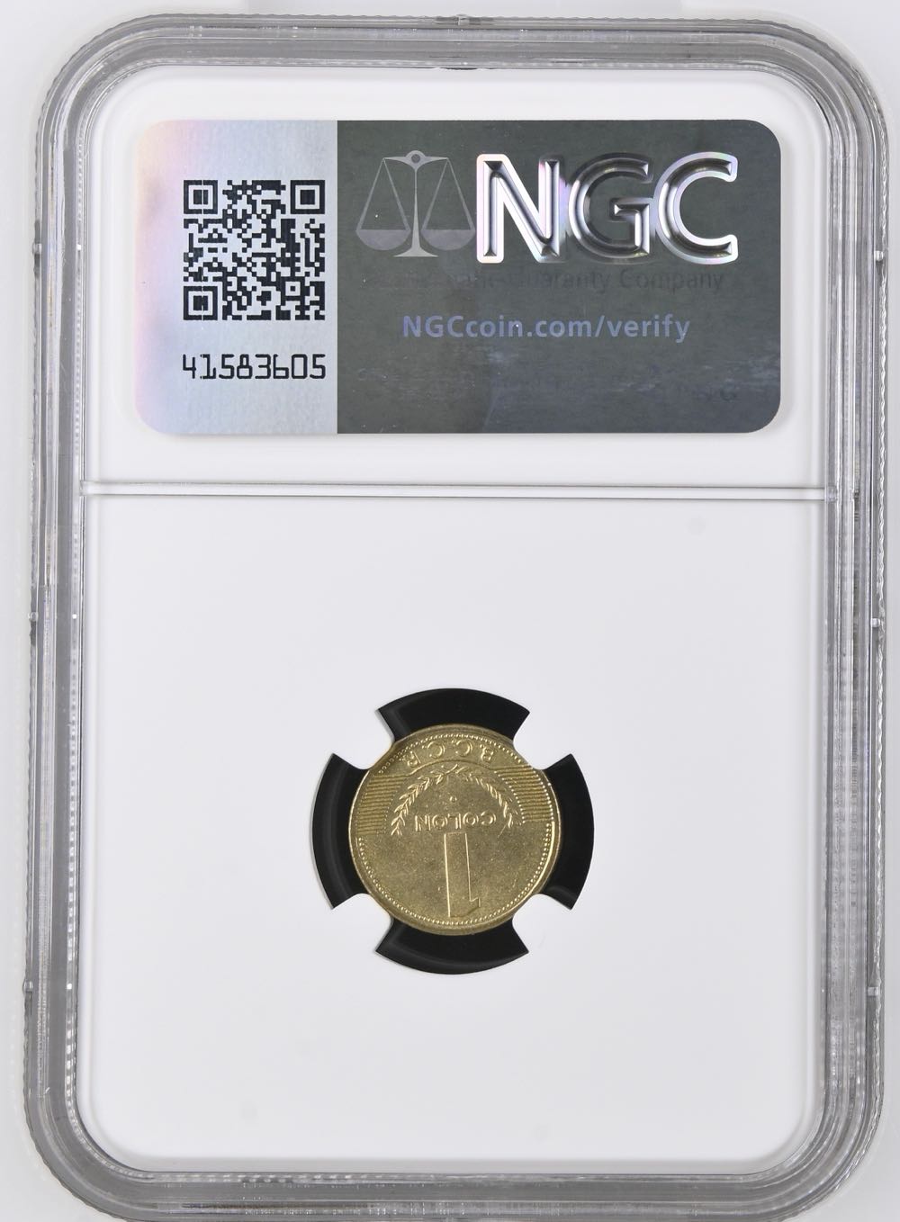 1998 BCCR COLON COSTA RICA  coin collectible - Main Image 2