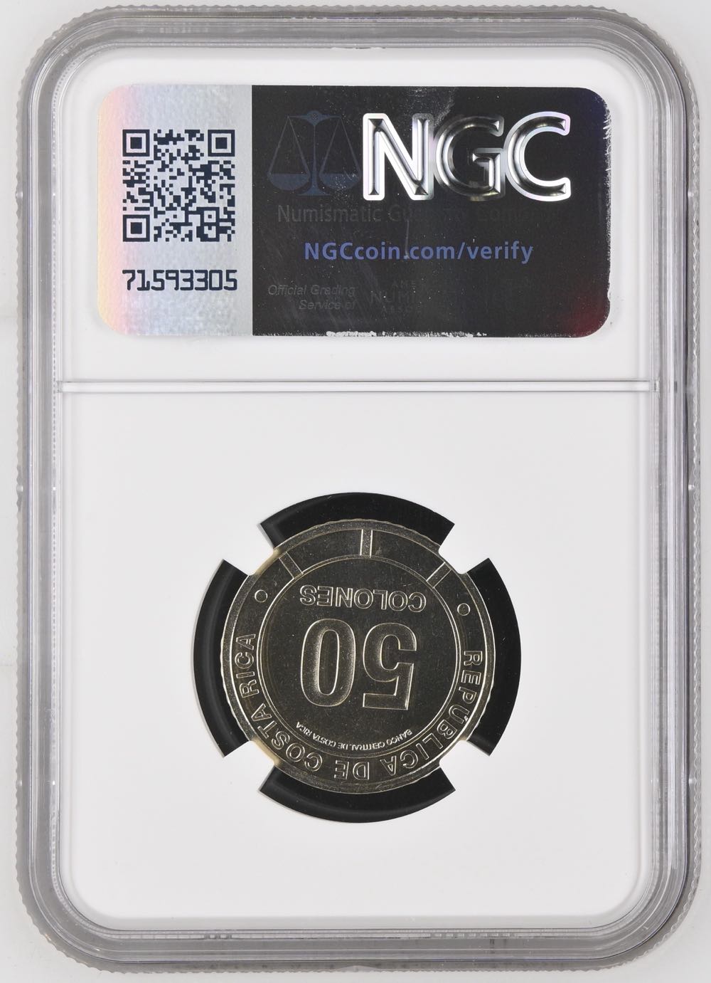 2023 Costa Rica 50COL Rana Calzonuda Colorized-First Releases  coin collectible - Main Image 2