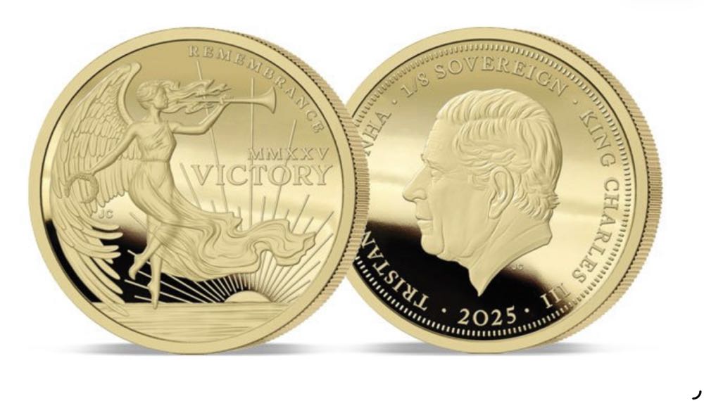 2025 Remembrance One-eighth Sovereign  coin collectible - Main Image 2
