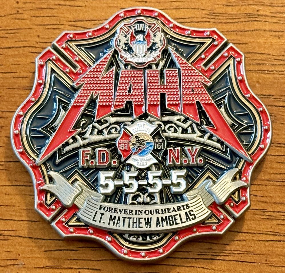 FDNY E211 / TL119  coin collectible - Main Image 2