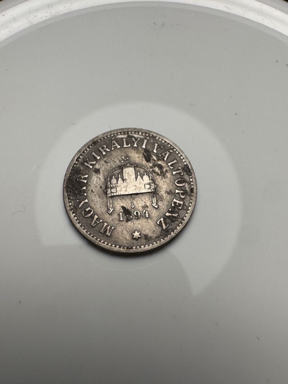 10 Fillér 1894 – Królestwo Węgier (Austro-Węgry)  coin collectible - Main Image 2