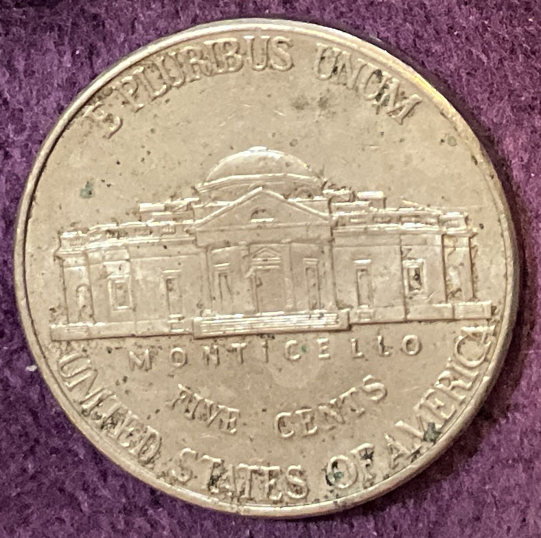 Nickel Jefferson D 2003 2  coin collectible - Main Image 2