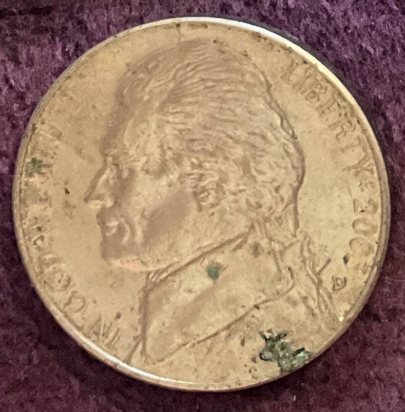 Nickel Jefferson D 2003 2  coin collectible - Main Image 3