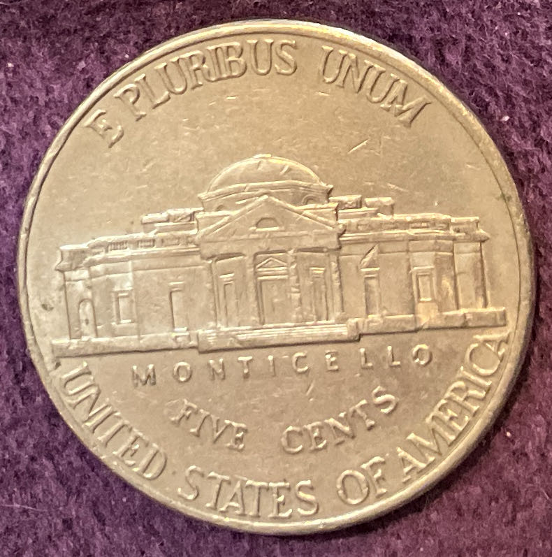 Nickel Jefferson D 2003 3  coin collectible - Main Image 2