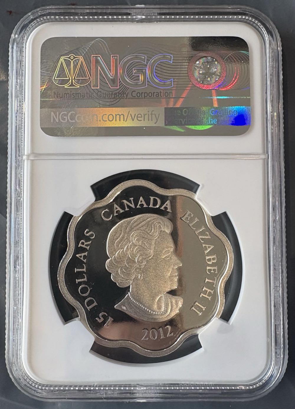 2012 Scallop Canadian Year Of The Dragon  coin collectible - Main Image 2