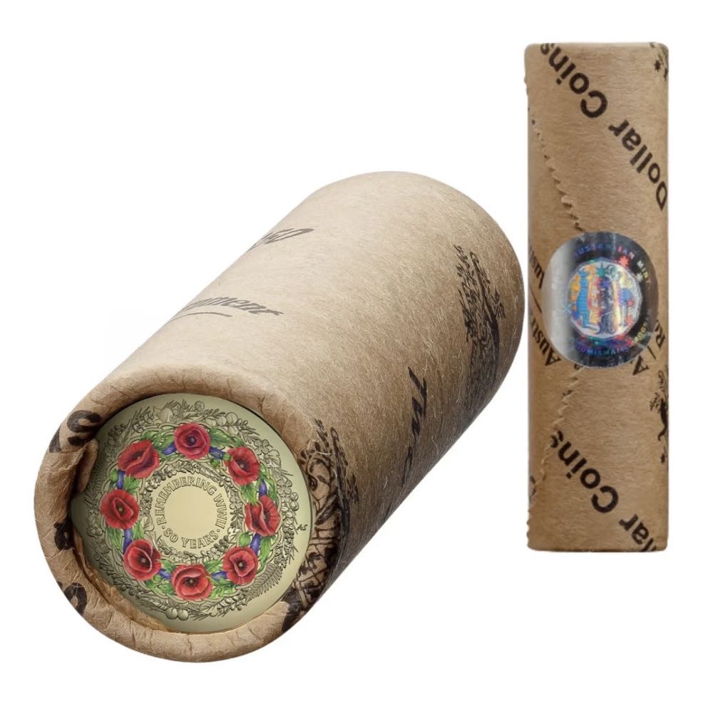 2025 $2 WWII Remembrance RAMROLL  coin collectible - Main Image 2