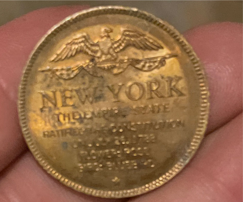 2019 New York State Fair New York 11th State Token  coin collectible - Main Image 2