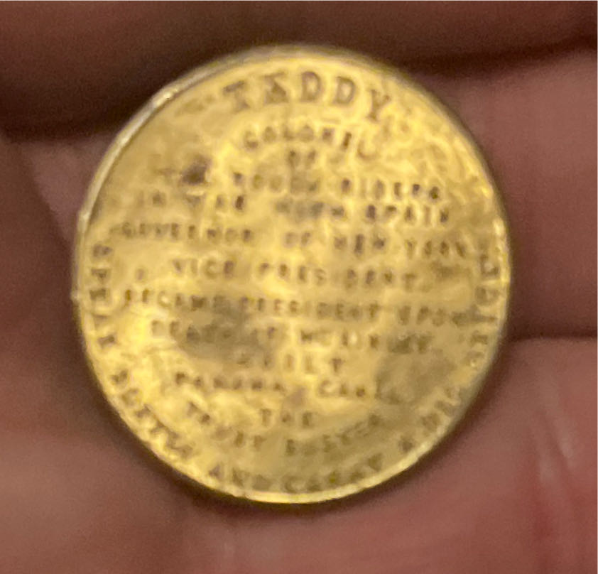 Theodore Roosevelt 26th U.S. President Commemorative Token  coin collectible - Main Image 2