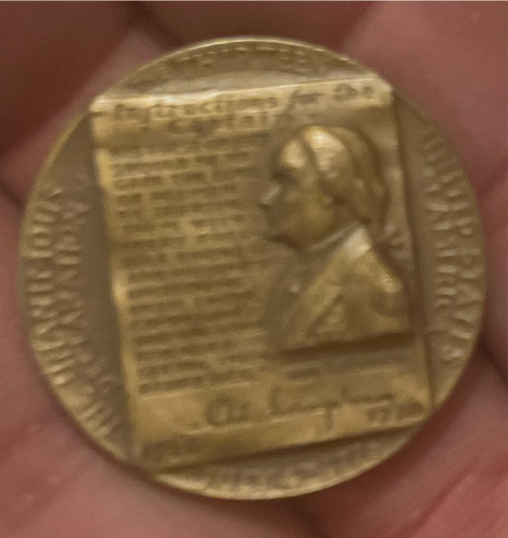 Philip Livingston Signer of The Declaration Of Independence Commemorative Medal  coin collectible - Main Image 2