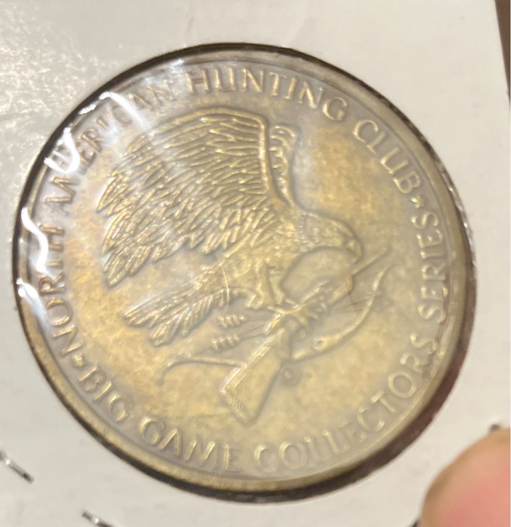 North American Hunting Club Big Game Series White Tailed Deer Collector’s Medallion  coin collectible - Main Image 2