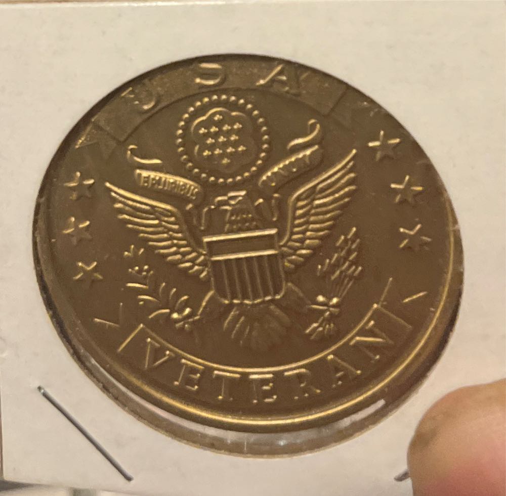 Vietnam Wall U.S. Veterans Token  coin collectible - Main Image 2
