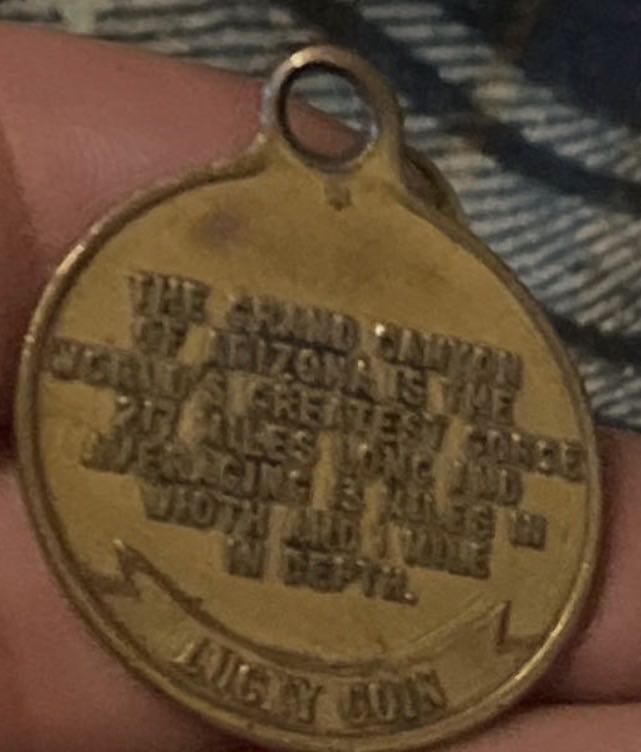 Grand Canyon Pendant  coin collectible - Main Image 2