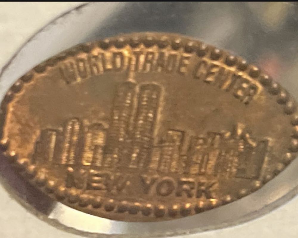 World Trade Center, New York City Squashed Penny  coin collectible - Main Image 2