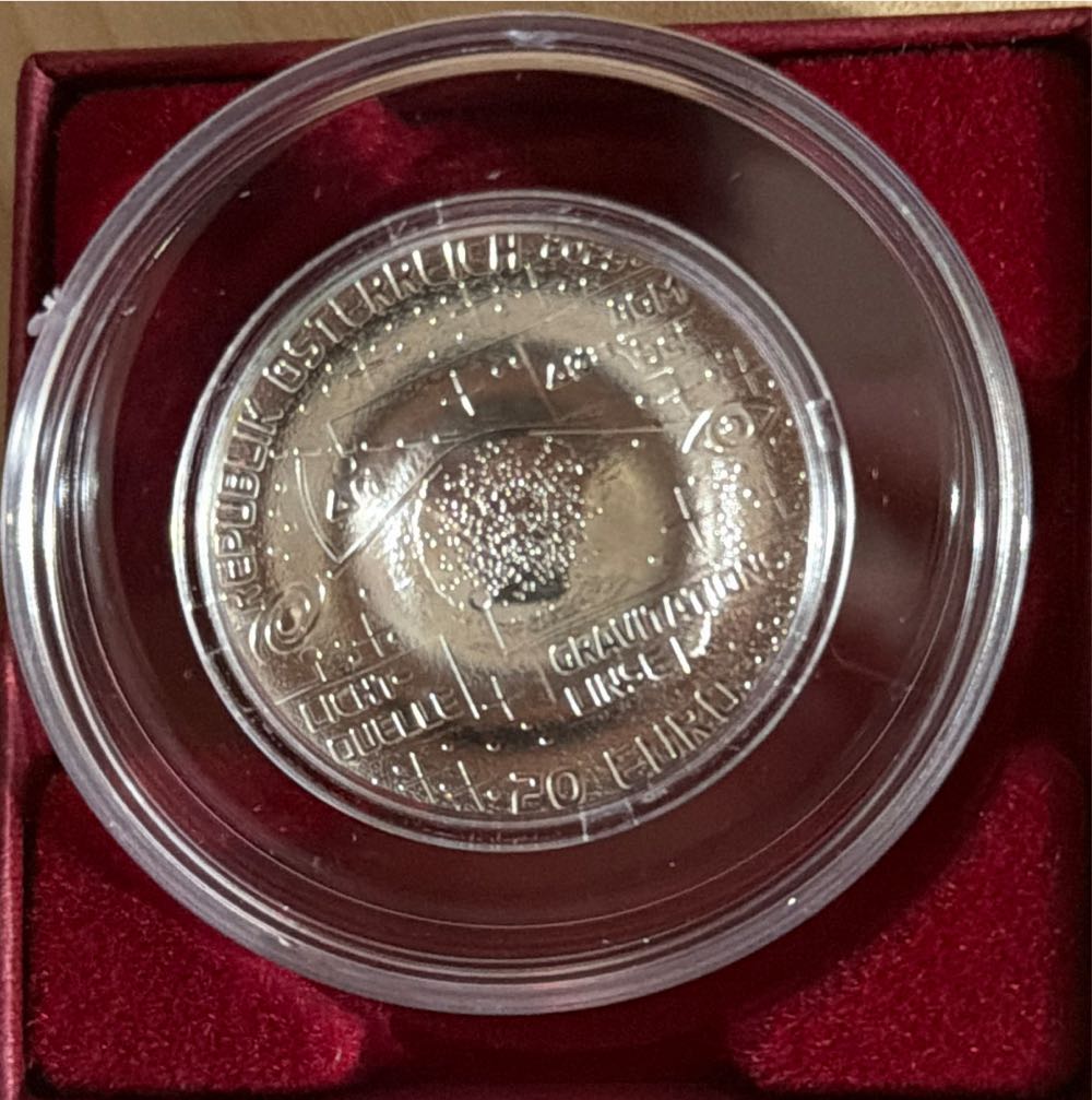 20 Euro Einsteinring  coin collectible [Barcode 9120042107947] - Main Image 3