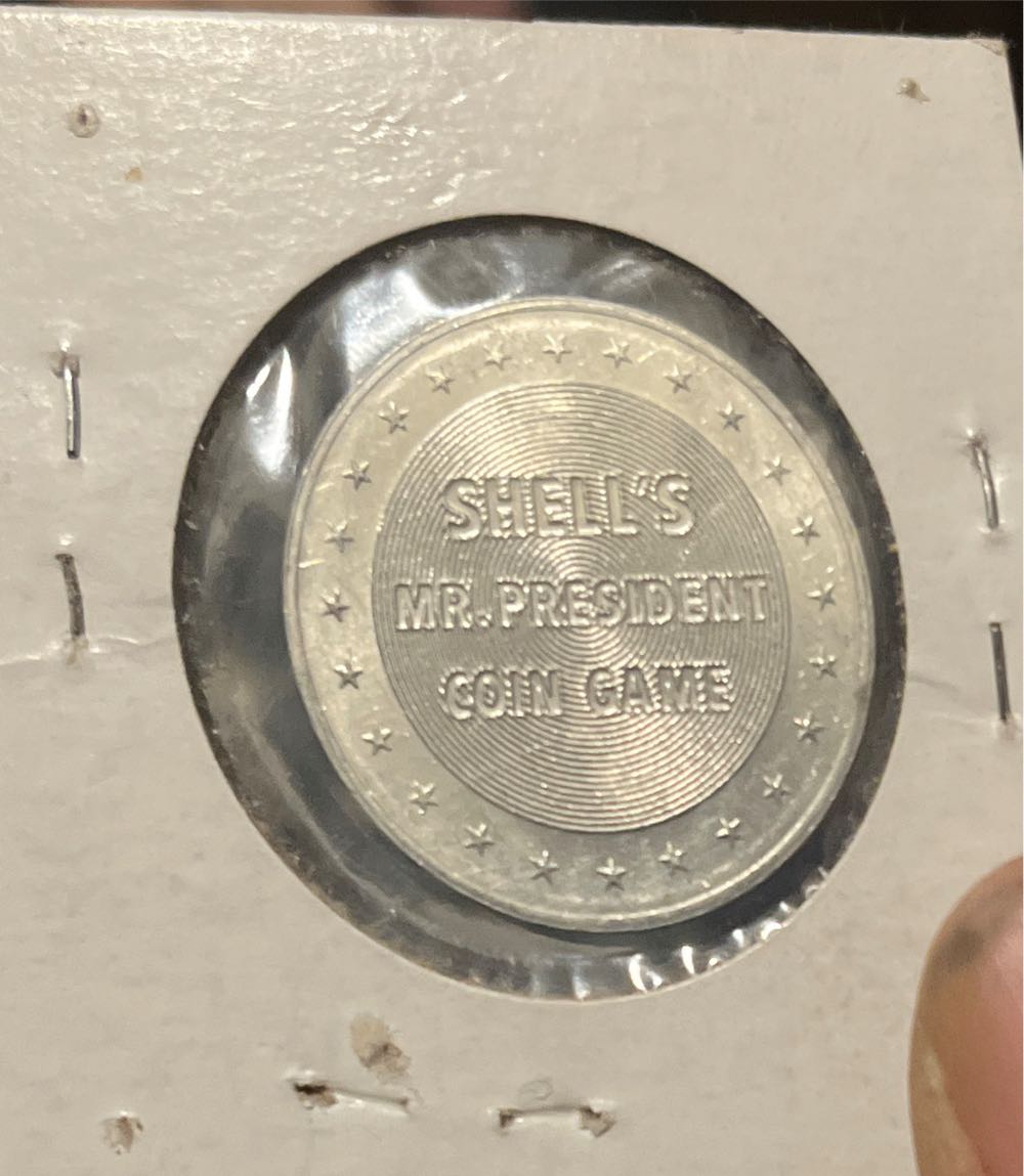 Shell’s Mr. President Ulysses S. Grant 18th U.S. President Token  coin collectible - Main Image 2