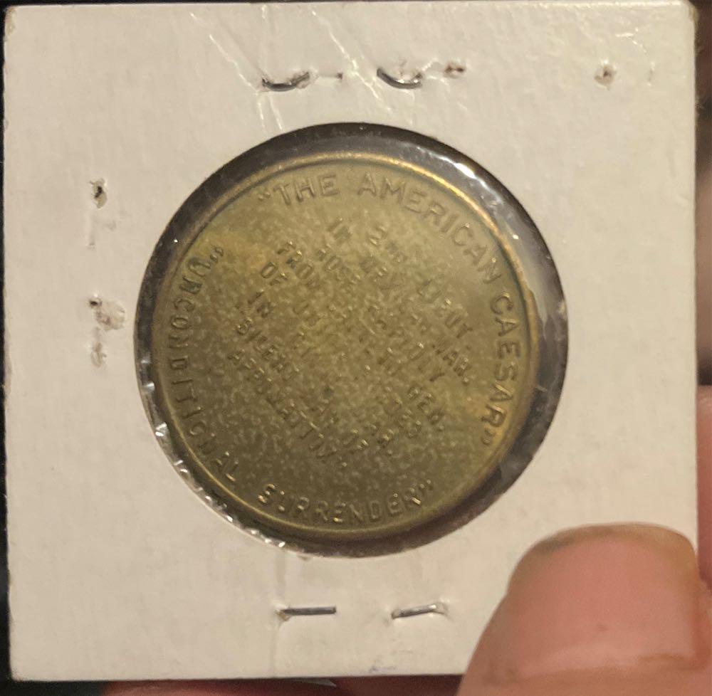 Ulysses S. Grant 18th U.S. President Token  coin collectible - Main Image 2