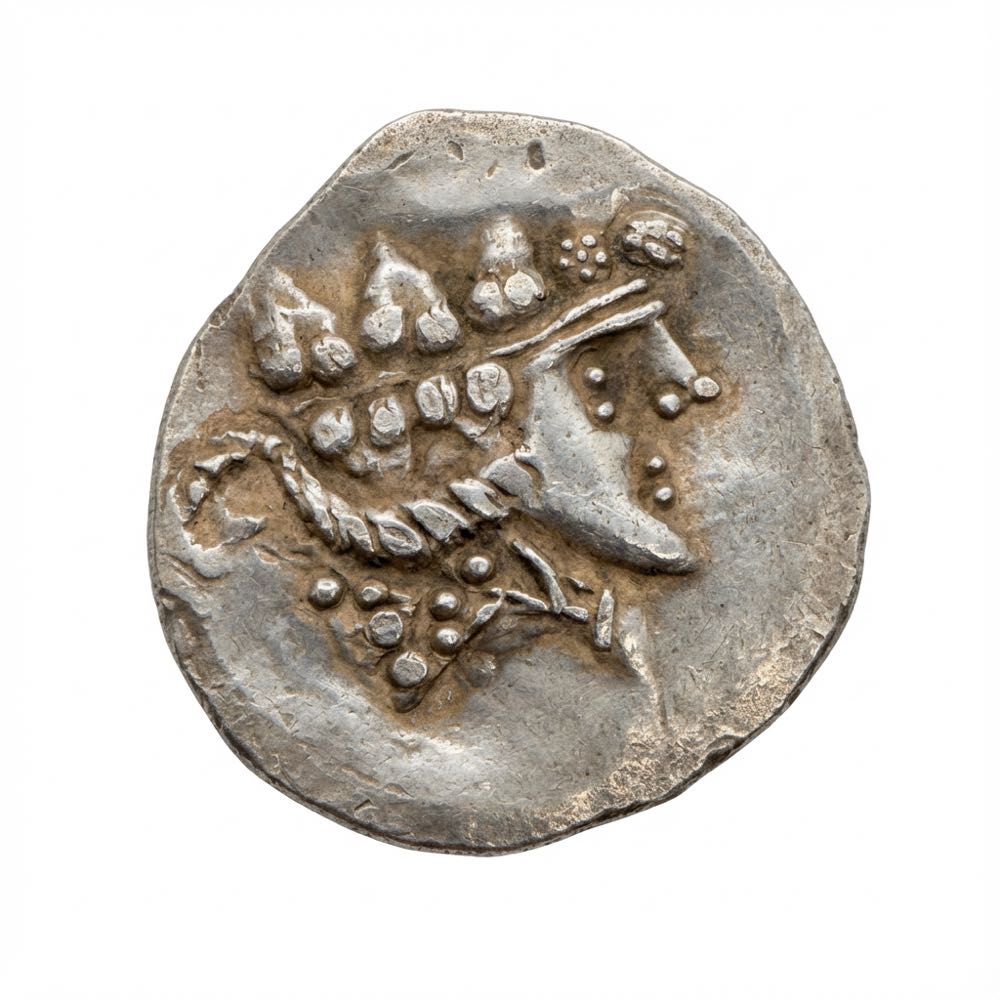 AR-Tetradrachme im thasischen Stil, 2./1. Jahrhundert v. Chr.;  coin collectible - Main Image 2