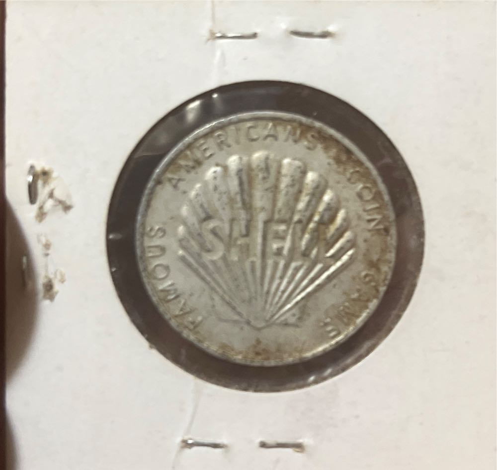 Shell’s Famous Americans Benjamin Franklin Coin  coin collectible - Main Image 2