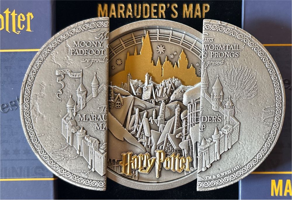 Harry Potter - Marauder’s Map  coin collectible - Main Image 5