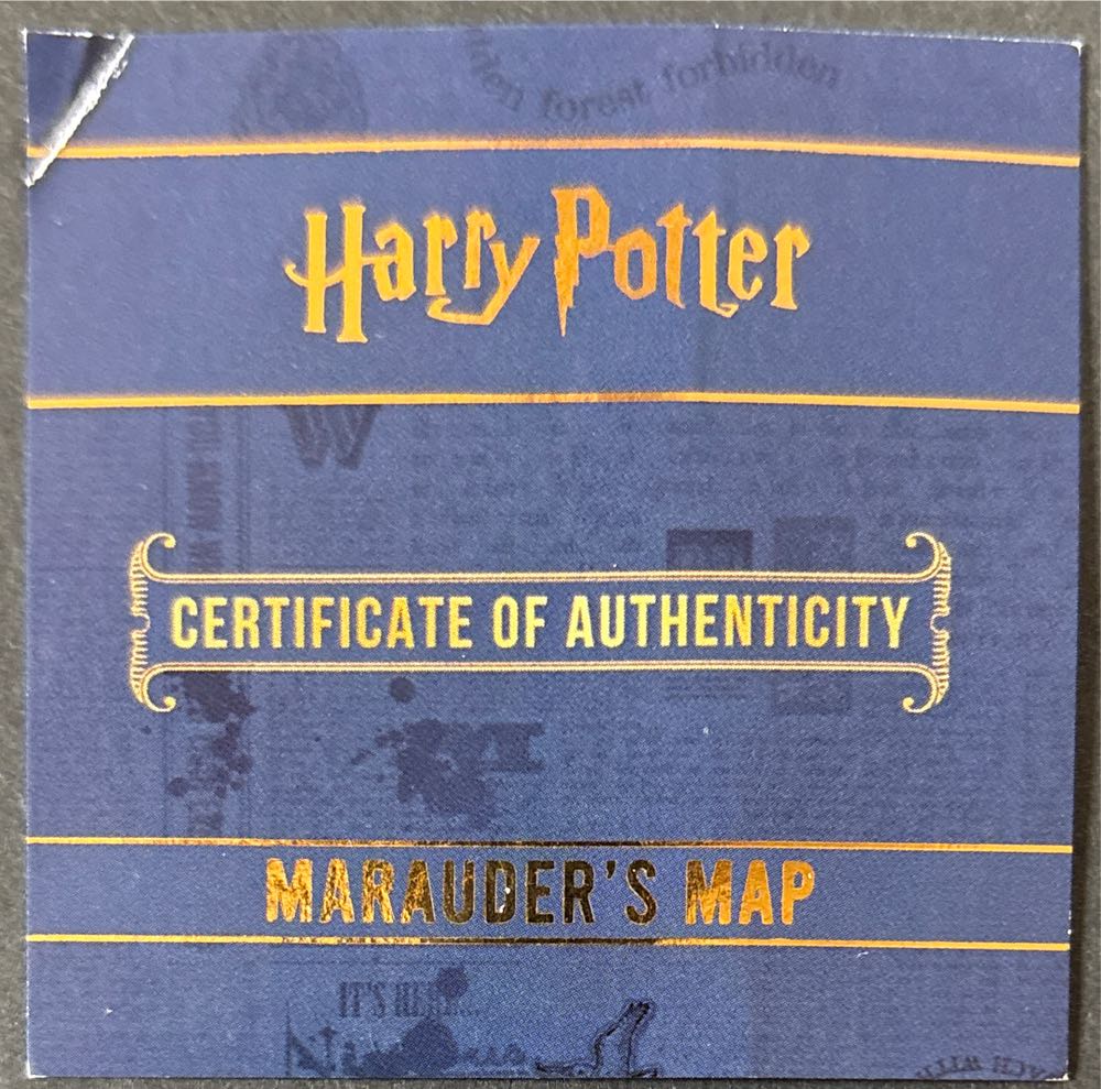 Harry Potter - Marauder’s Map  coin collectible - Main Image 7