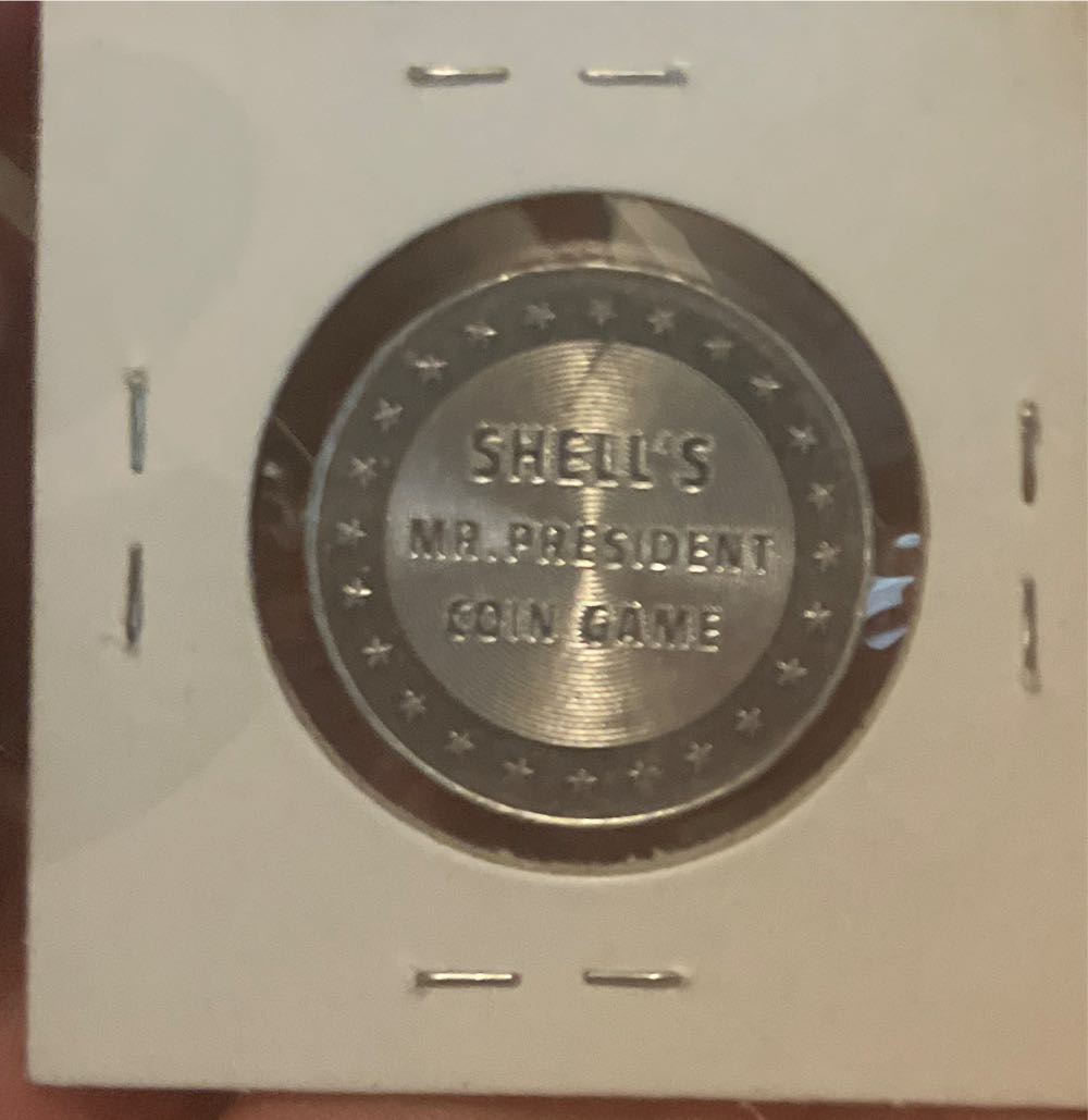 Shell’s Mr. President Woodrow Wilson 28th U.S. President Coin  coin collectible - Main Image 2