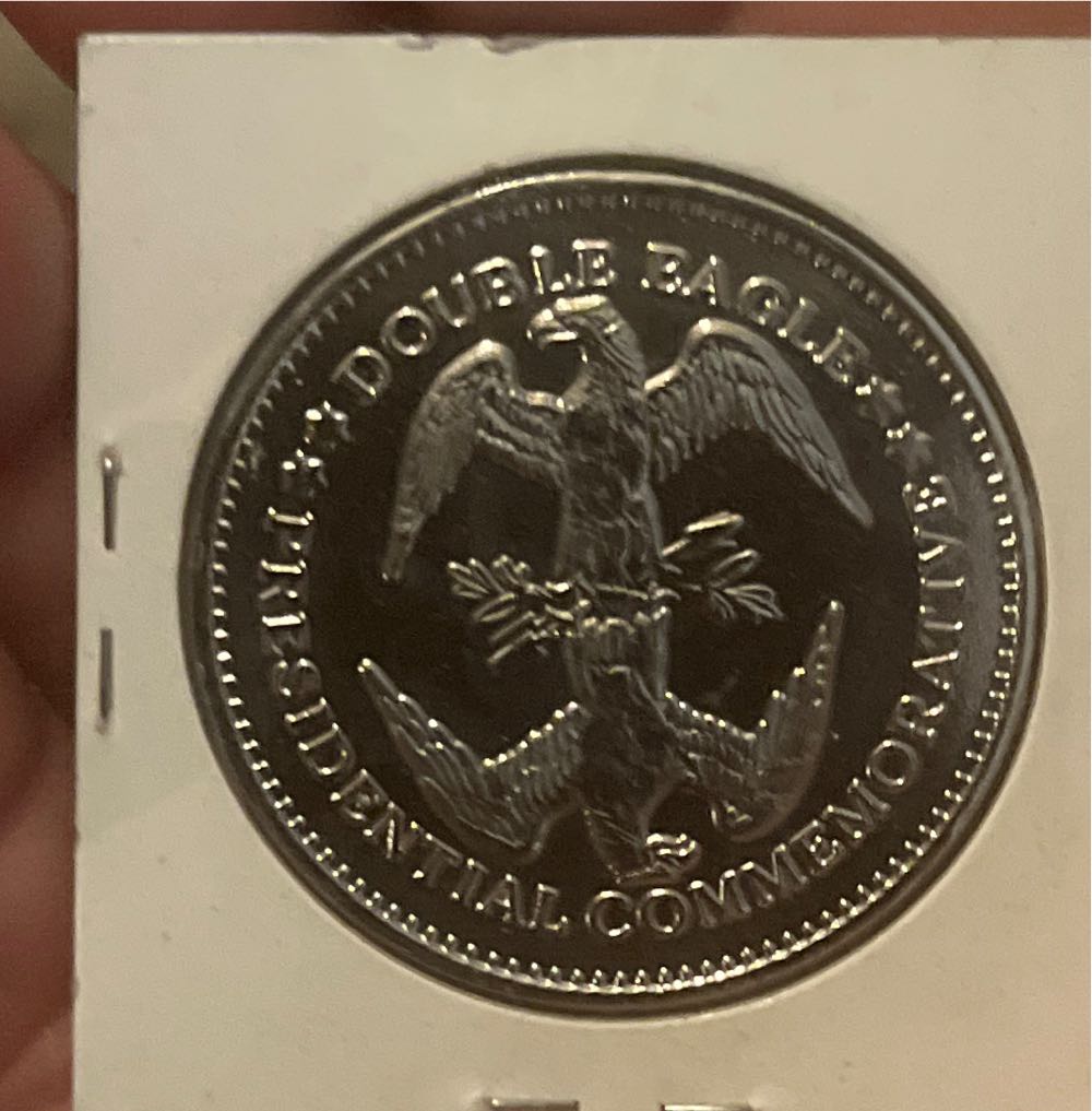 George H. W. Bush Press Commerative Double Eagle Medal  coin collectible - Main Image 2