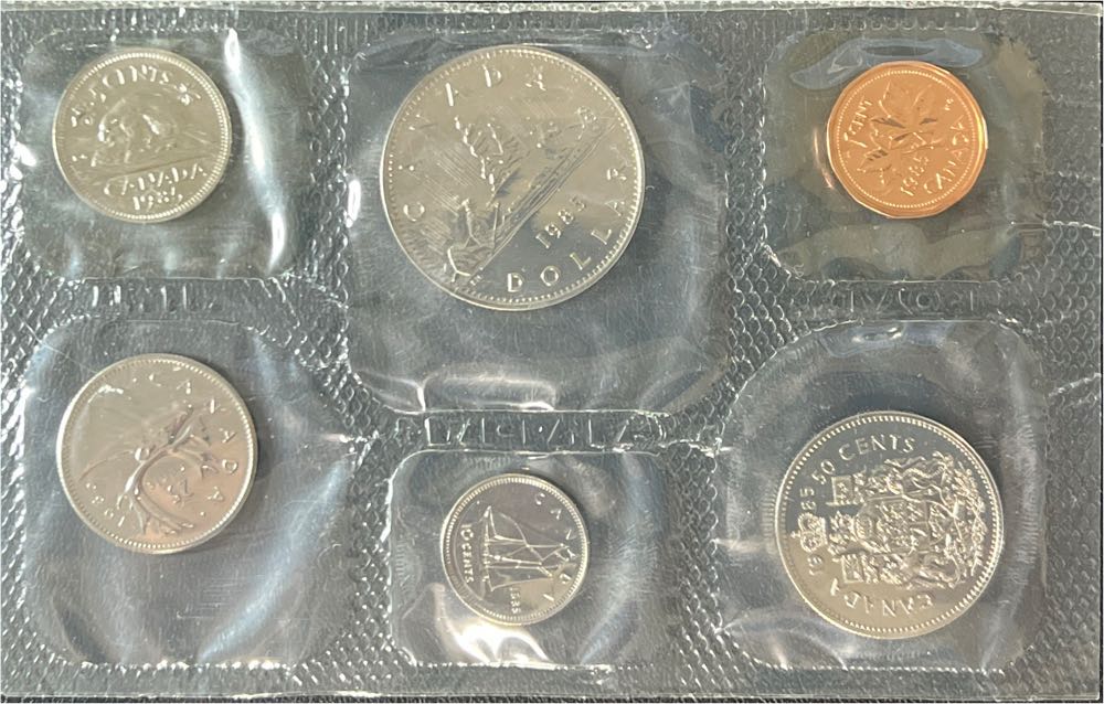 1985 Royal Canadian Mint Set  coin collectible - Main Image 2
