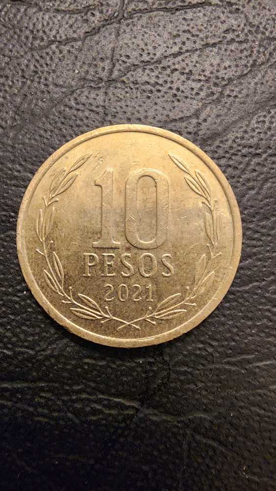 10 Pesos Chile (2021)   coin collectible - Main Image 2