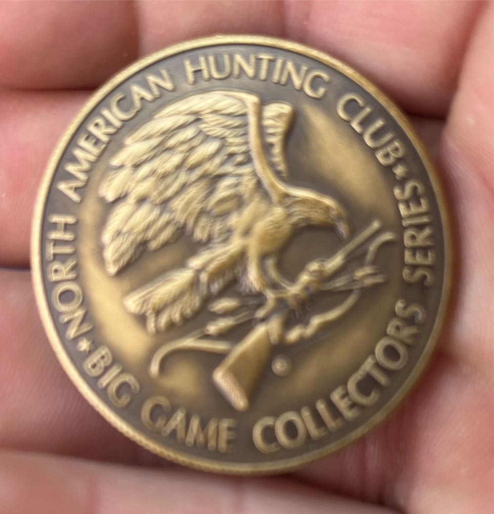 North American Hunting Club Big Game Series Elk Collector’s Medallion  coin collectible - Main Image 2