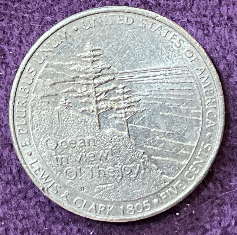 Nickel Jefferson P 2005 1  coin collectible - Main Image 2