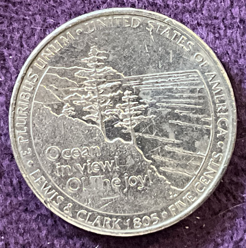 Nickel Jefferson P 2005 1  coin collectible - Main Image 4