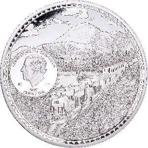 Cameroon Train Denali Star Silver-Plated 1 Kilo 5000 Francs CFA  coin collectible - Main Image 2