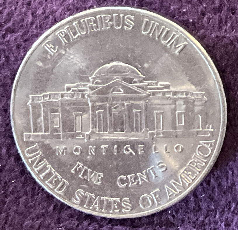 Nickel Jefferson D 2012 4  coin collectible - Main Image 4