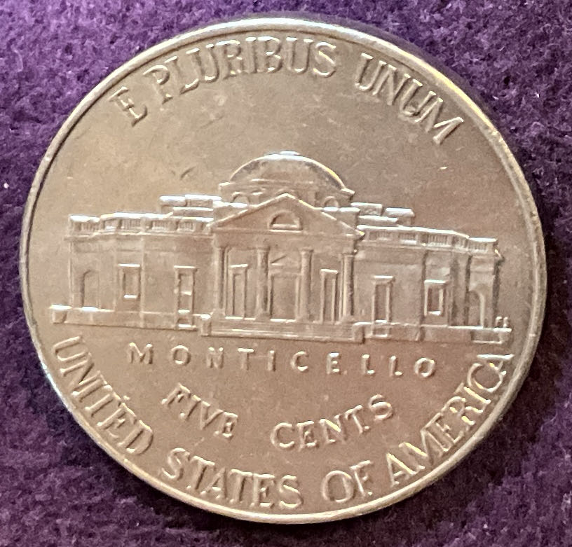 Nickel Jefferson 2013 D 8  coin collectible - Main Image 4